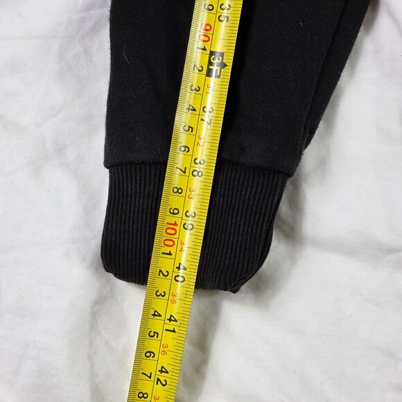 YoungLA Mens Medium Black Joggers Sweatpants Lightweight Comfortable Casual - Picture 11 of 11